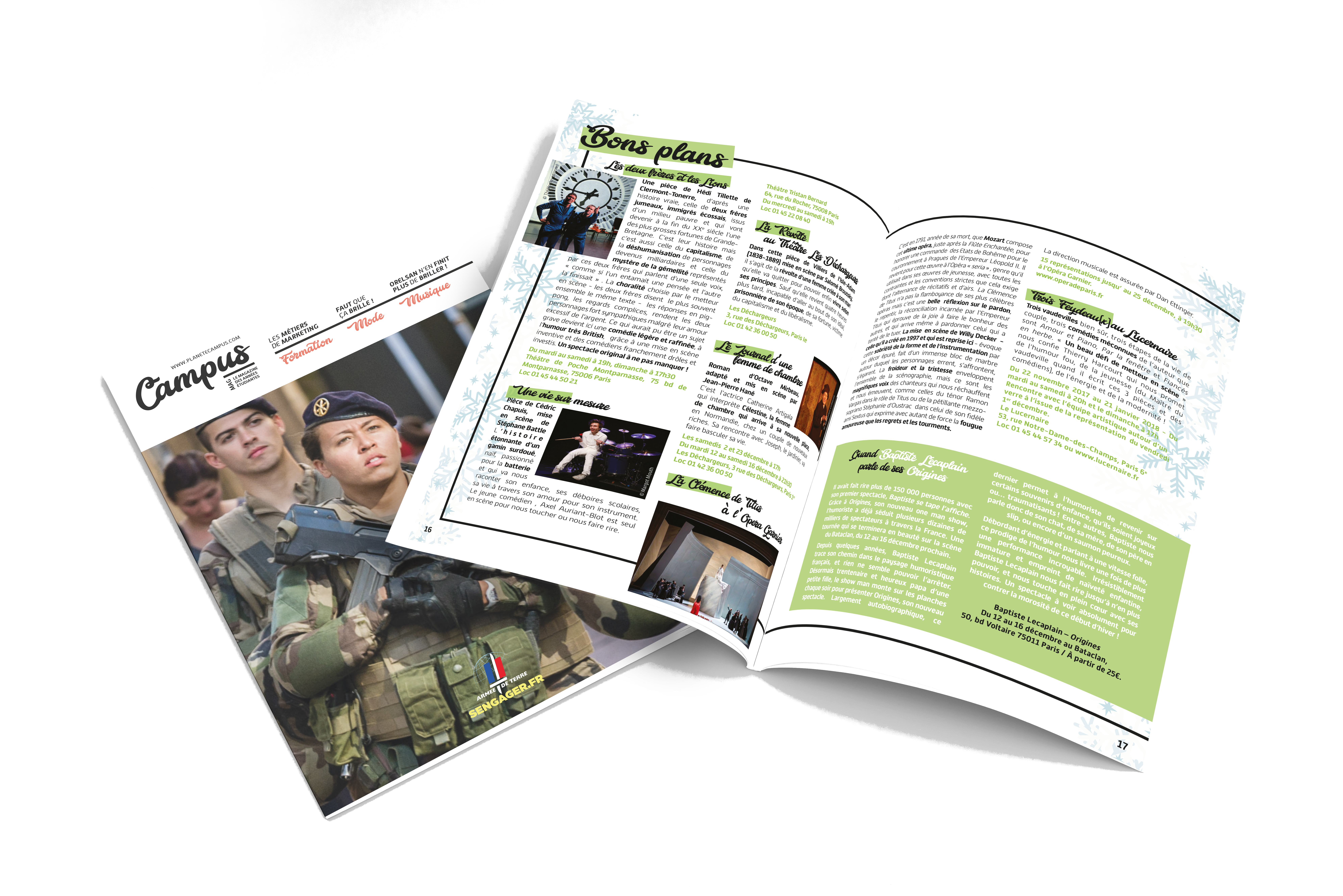 Blank catalog, magazines,book mock up on blue background. .